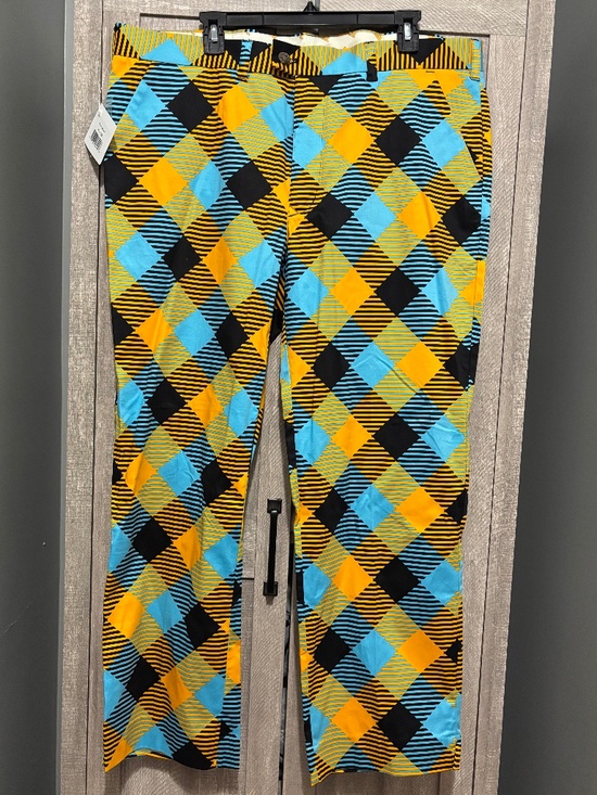 Loudmouth Other - NWT Loudmouth Men's Pants plaid orange blue 40 x 30